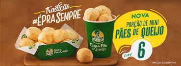 Combo expresso e pão de queijo.